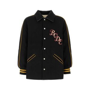 Bode Men Black Wool Jacket